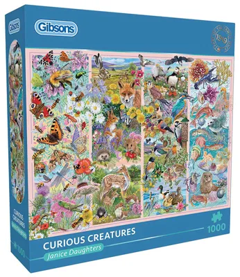 Produktbild von Gibsons Curious Creatures, 1000 Stück(e)