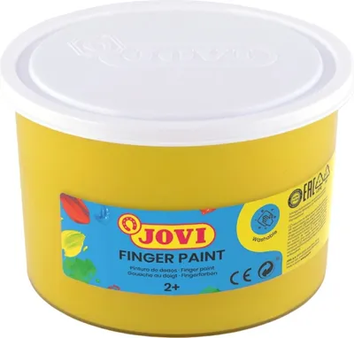 Produktbild von Jovi Fingerfarben 500 ml Dose gelb