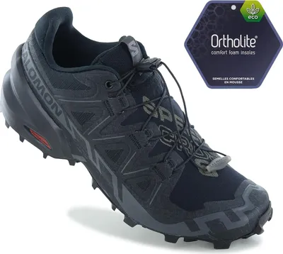 Produktbild von Salomon Speedcross 6 W - Damen Trail-Running Schuhe Laufschuhe Schwarz 417428 , EU 38 2/3 UK 5.5