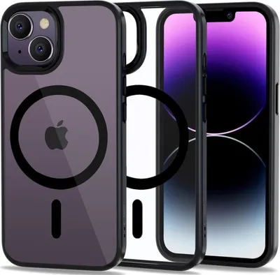Zdjęcie produktu dla Tech-Protect Magmat Magsafe Iphone 14 Black/Clear