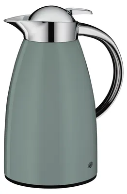 Produktbild von Alfi Signo, Karaffe, 1 l, Grün, Edelstahl, Silikon, Glas, Kunststoff, 8 Tassen, Rund