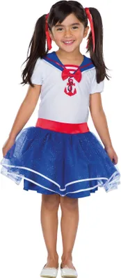 Produktbild von Matrosin Kleid Kinder Karneval Fasching Kostüm 104