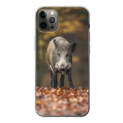 Produktbild von MuchoWow® Handyhülle Schutzhülle Hülle für iPhone 13 Pro Max Wildtier - Wald - Herbst Silikon Softcase Handy Hülle - Mobiltelefon