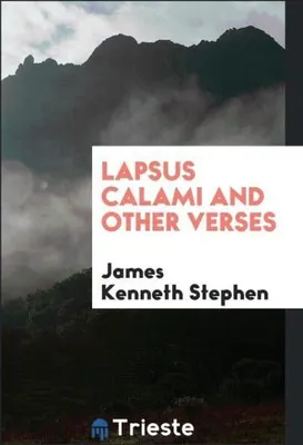Produktbild von Lapsus Calami and Other Verses