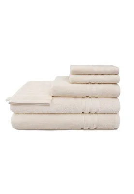 Produktbild von grace grand spa Handtuch Aktion mit Streifen-Bordüre Natur One Size