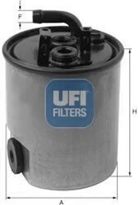 Obrázok produktu pre Palivový filter UFI 24.005.00 pre JEEP GRAND CHEROKEE II (WJ, WG) Vložka filtra
