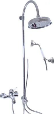 Produktbild von copy of SEINA Standduschsäule mit RAV Chrom Handbrause SLEZAK