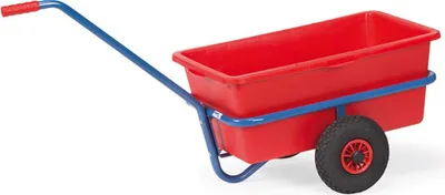 Produktbild von Fetra Handwagen mit Kunststoffwanne 200 l, 200 kg, Luftreifen