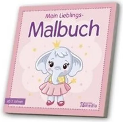 Produktbild von Mein Lieblings-MalbuchMädchen