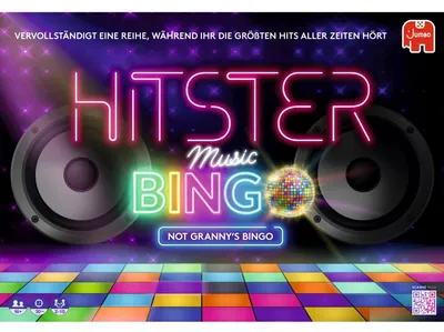 Obrázok produktu pre Jumbo Hitster 1110100383, Kartová hra, Párty, 16 rok / roky, 30 min, 30 min, Rodinná hra