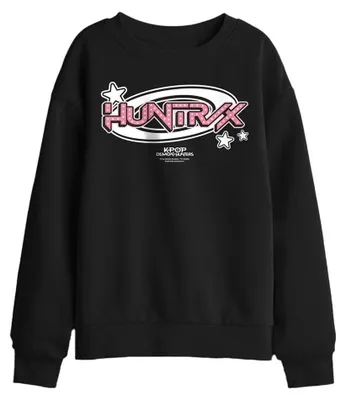 Obrázek produktu pro Mikina "Huntrix" s motivem K-Pop lovců démonů – dětská, model TV42390 (velikost 140-146), černá barva