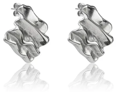 Image de Boucles d'oreilles modernes en acier MCE24015S