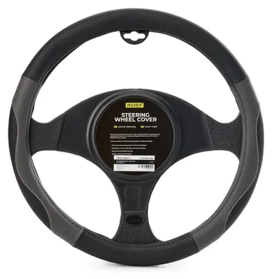 Produktbild von RIDEX 4791A0158 Lenkradbezug Rutschfest Polyurethan Ø37-39cm Grau Schwarz Lenkradhülle