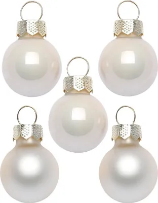 Produktbild von Mini-Kugeln 25 Stk 2cm Champagne