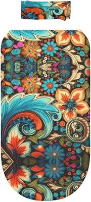 Image de Couverture pour bébé à motifs floraux