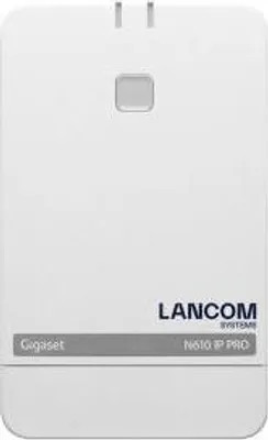 Obrázek produktu pro LANCOM DECT N610 IP (EU), 1,88 - 1,9 GHz, 300 m, G.711, G.722, G.729, 100 Mbit/s, Bílá, 230 V