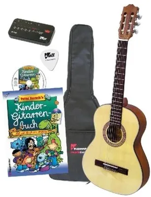 Zdjęcie produktu dla Voggy's Kindergitarren-Set, Gitarrengröße 3/4