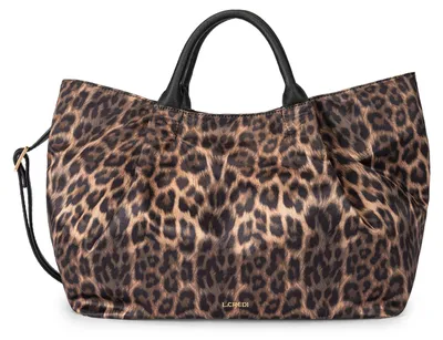 Image de L.CREDI sac à main sac à épaule bandoulière Shaindel Handbag Brown / Mix brun
