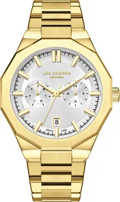 Produktbild von Herrenuhr LEE COOPER LC08018.130 gold fashion als Geschenk