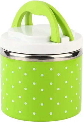 Produktbild von Thermos Lebensmittelbehälter für Suppe - 630 ml vakuumisolierte Lunchbox mit breiter Öffnung für Erwachsene - Edelstahl Thermos Lunchbox mit Griff für das Büro.