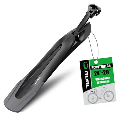 Obrázok produktu pre Sada blatníkov na bicykel, univerzálna, 24-29 palcov, rýchla demontáž, ochranný kryt na zadné koleso (MTB)