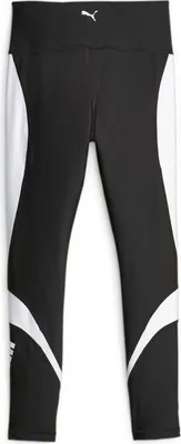 Produktbild von Puma Fit Hochgeschnittene 7/8 Leggings Damen schwarz weiß Gr XS