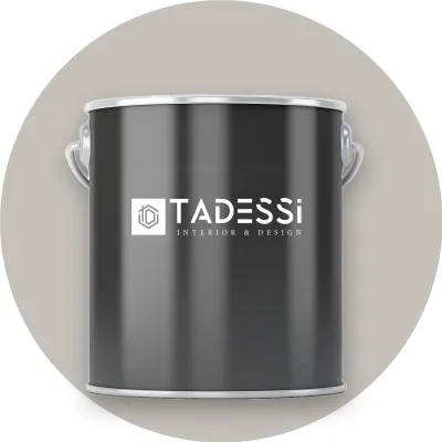 Produktbild von TADESSI Wandfarbe Grau - Marmor - abwaschbare Innenfarbe matt - Dispersionsfarbe - Geruchsarm und Lösemittelfrei - 5 Liter Gebinde