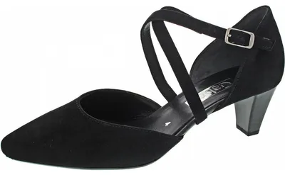 Produktbild von Gabor Peeptoes & Slingpumps 1.363.17, Rauleder, Schwarz, Damen