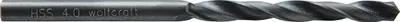 Produktbild von Wolfcraft® Spiralbohrer HSS rollgew.D 4,0 mm