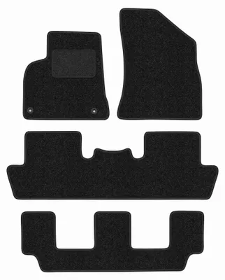 Immagine prodotto di Tappetini in moquette per Peugeot 5008 I 2009-2017 (7 posti) – set 4 pezzi, antracite, su misura – Wielganizator ANTHRA