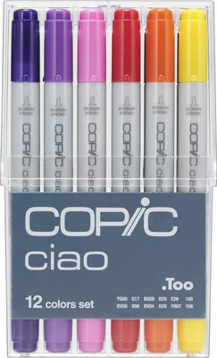 Obrázok produktu pre COPIC 22075312 COPIC Marker ciao, sada 12 ks