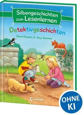 Produktbild von Silbengeschichten zum Lesenlernen - Detektivgeschichten