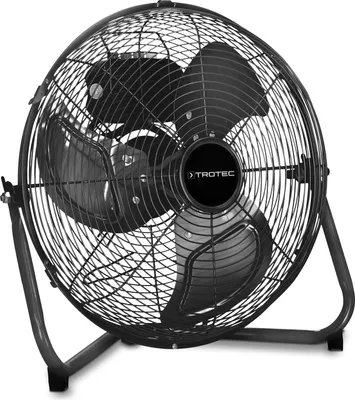 Produktbild von TROTEC Bodenventilator TVM 15 – 37 W, Ø 38 cm, 3 Geschwindigkeiten, neigbar, Metallgehäuse, starke Luftzirkulation für Zuhause, Büro oder Studio