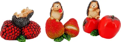 Produktbild von abc HOME | Dekofigur Igel | 3tlg.