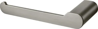 Immagine prodotto di Balneo | Portarotolo argento in acciaio inox INOX | Portarotolo QARX in acciaio inox | Portarotolo in metallo