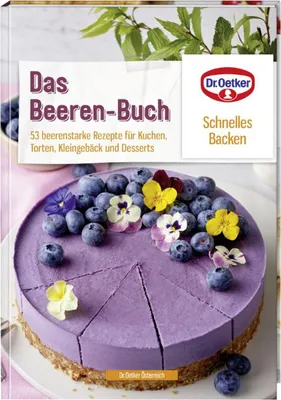 Produktbild von Dr. Oetker Rezeptbuch Schnelles Backen Beeren-Buch