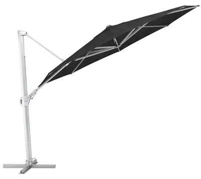 Produktbild von Kettler Ampelschirm Sonnenschirm EASY SWING Rund mit Schutzhaube 350cm Schwarz L