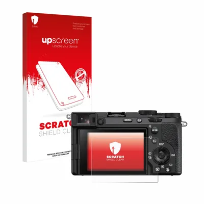 Produktbild von upscreen Schutzfolie für Sony Alpha 7CR Displayschutz Displayschutzfolie Folie Klar Transparent