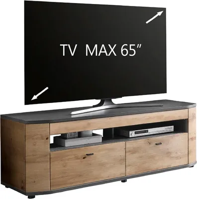 Produktbild von DERA 002 TV-Lowboard Artisan Eiche / Anthrazit