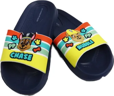 Produktbild von Paw Patrol Chase Rubble - Sandalen Badeschuhe 3D Optik – 31/32