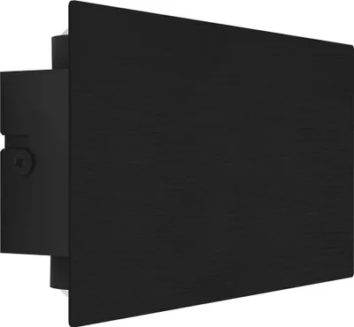 Produktbild von TALAMELLO Wand-/Deckenleuchte Lampe Beleuchtung - L20 x H10 x AL4 cm - schwarz - 6W inkl. - IP20
