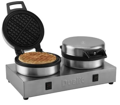 Produktbild von Dualit 74001 Waffeleisen, Edelstahlgehäuse, 1600 Watt