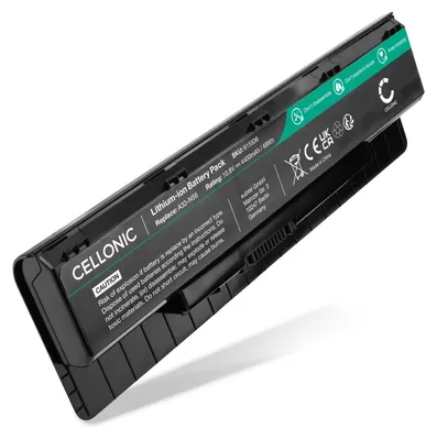 Image de CELLONIC 1x Batterie compatible avec ASUS G56JR, G56JR-CN135H, N46J