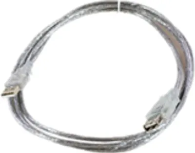 Produktbild von Microconnect USBAAF05T, 0,5 m, USB A, USB A, USB 2.0, Transparent