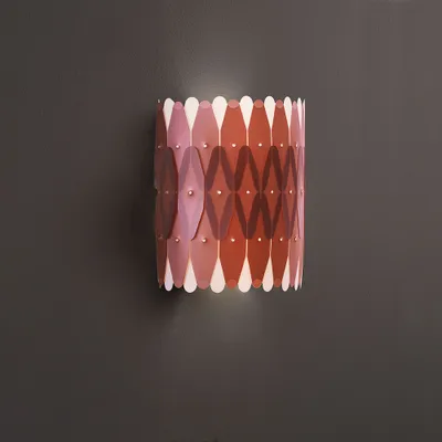 Produktbild von Amanda 1 Licht Polilux Kupfer Moderne Wandleuchte Italy