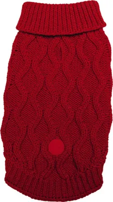 Produktbild von Beeztees Hundepullover Marie rot, Rückenlänge: 40 cm