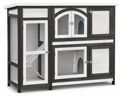 Produktbild von Kleintierstall Jumbo braun 145 x 48 x 109 cm