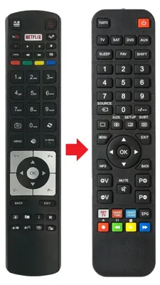 Produktbild von Fernbedienung geeignet für DIGIHOME LCF421080SNB | LCF501080SNBSMART