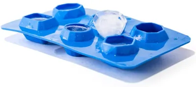 Produktbild von HENDI Eiswürfelform 6 Edelsteine Silikon