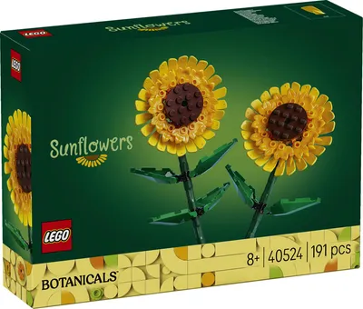 Zdjęcie produktu dla LEGO Botanicals Słoneczniki, Zestaw do budowania, 8 lat(a), Plastik, 191 szt., 141 g